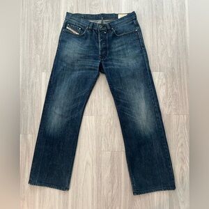 Diesel Dark Blue Straight Jeans 32/30